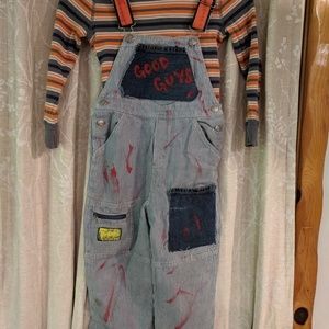 Homemade Chucky kids costume